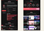 create a portfolio  and bussines website using HTML CSS js